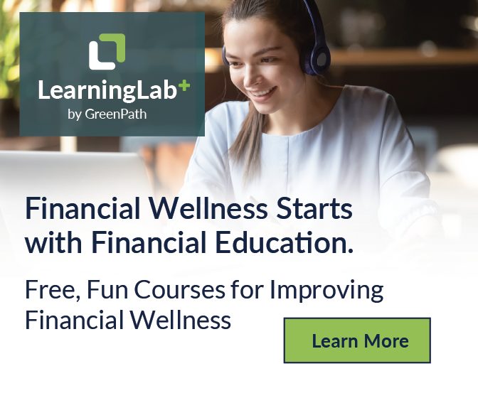 LearningLab+ provides fun, free courses for improving financial wellness.