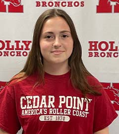 Headshot of student athlete Hailey Vogel