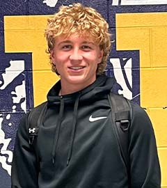Headshot of student athlete Evan Bryan